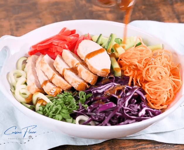 Best Thai Turkey Salad with Diet Dish